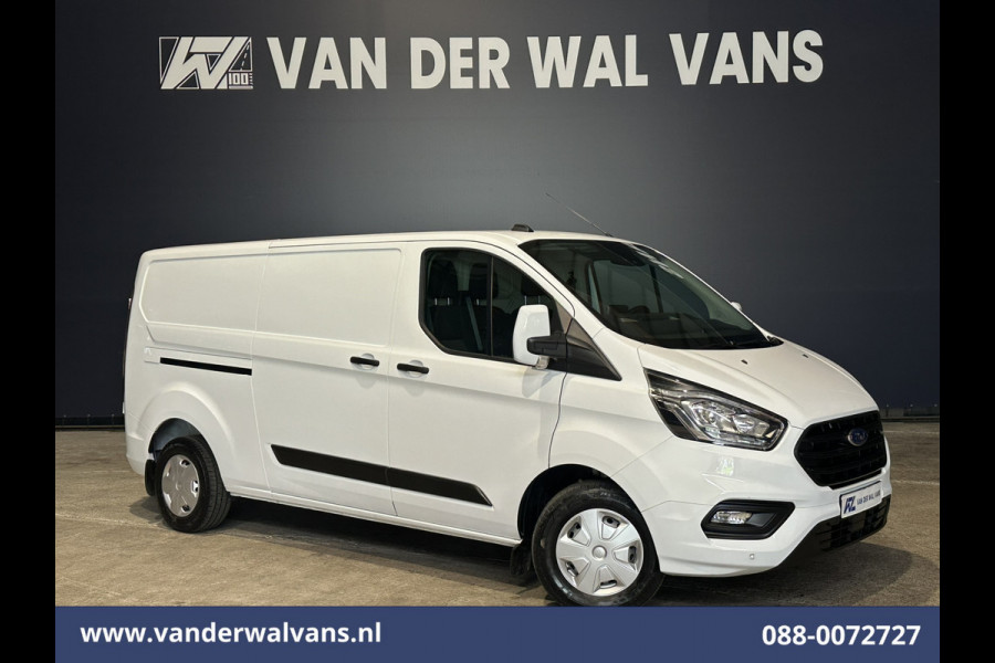 Ford Transit Custom 2.0 TDCI L2H1 Euro6 Airco | Camera | LED | Navigatie | Cruisecontrol | Android Auto Parkeersensoren, Stoelverwarming, Verwarmde Voorruit, Bijrijdersbank, 2800kg trekvermogen