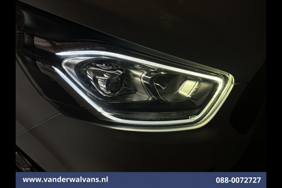 Ford Transit Custom 2.0 TDCI L2H1 Euro6 Airco | Camera | LED | Navigatie | Cruisecontrol | Android Auto Parkeersensoren, Stoelverwarming, Verwarmde Voorruit, Bijrijdersbank, 2800kg trekvermogen