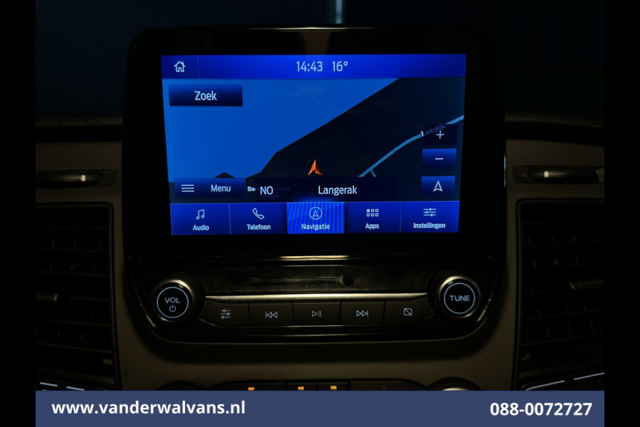Ford Transit Custom 2.0 TDCI L2H1 Euro6 Airco | Camera | LED | Navigatie | Cruisecontrol | Android Auto Parkeersensoren, Stoelverwarming, Verwarmde Voorruit, Bijrijdersbank, 2800kg trekvermogen