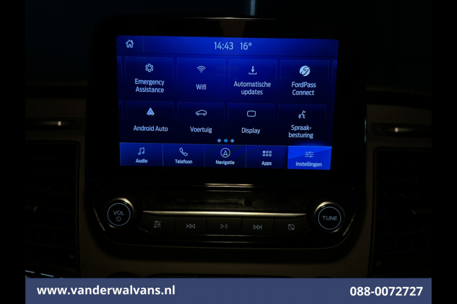Ford Transit Custom 2.0 TDCI L2H1 Euro6 Airco | Camera | LED | Navigatie | Cruisecontrol | Android Auto Parkeersensoren, Stoelverwarming, Verwarmde Voorruit, Bijrijdersbank, 2800kg trekvermogen