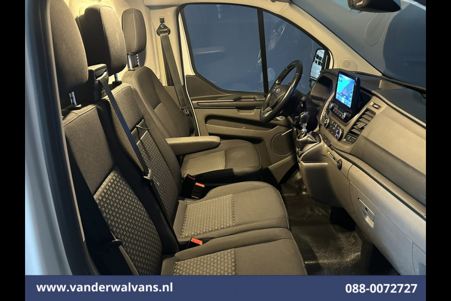 Ford Transit Custom 2.0 TDCI L2H1 Euro6 Airco | Camera | LED | Navigatie | Cruisecontrol | Android Auto Parkeersensoren, Stoelverwarming, Verwarmde Voorruit, Bijrijdersbank, 2800kg trekvermogen