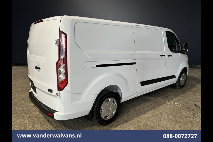 Ford Transit Custom 2.0 TDCI L2H1 Euro6 Airco | Camera | LED | Navigatie | Cruisecontrol | Android Auto Parkeersensoren, Stoelverwarming, Verwarmde Voorruit, Bijrijdersbank, 2800kg trekvermogen