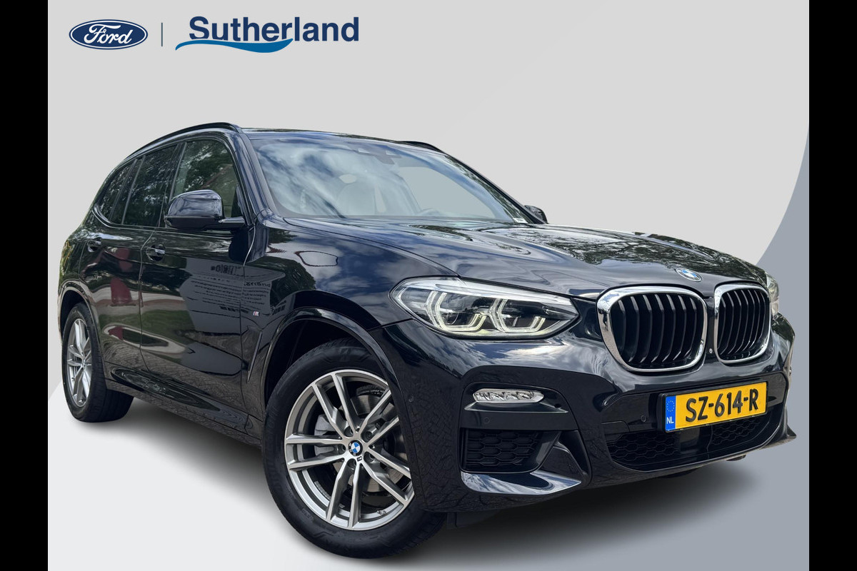 BMW X3 xDrive20i High Executive M-Sport | 183pk Panorama dak | Trekhaak | Full Leder | 360 graden Camera's | 2.000kg Trekgewicht