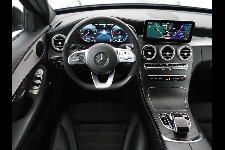 Mercedes-Benz C-Klasse Estate 300 e AMG Limited Edition | SOH 84.9% | Virtual | Trekhaak | 360 Camera | Navi | Carplay | Sportstoelen | Climate Control | Cruise Control | Elec. Kofferklep