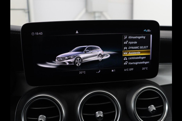 Mercedes-Benz C-Klasse Estate 300 e AMG Limited Edition | SOH 84.9% | Virtual | Trekhaak | 360 Camera | Navi | Carplay | Sportstoelen | Climate Control | Cruise Control | Elec. Kofferklep