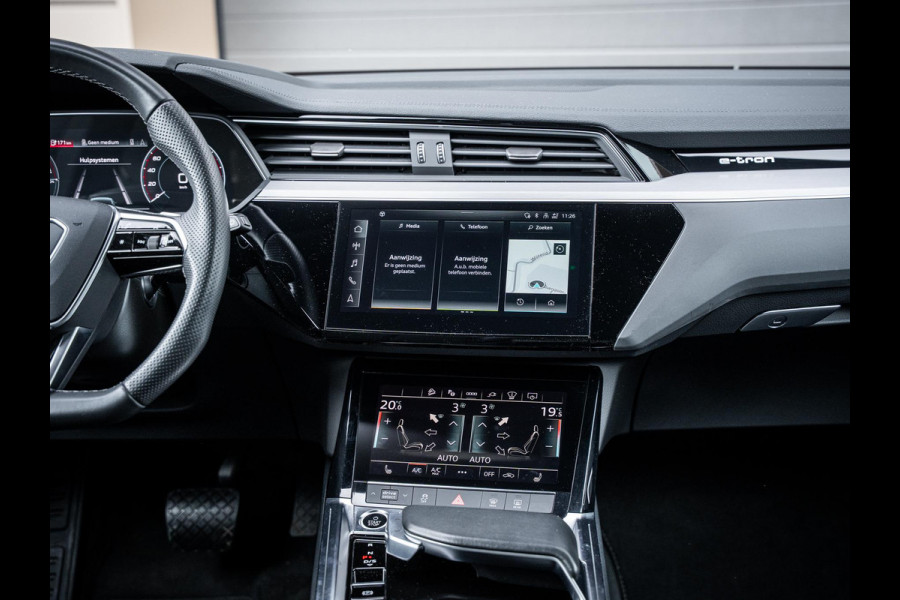 Audi e-tron 55 quattro S edition 95 kWh - Pano l Luchtv l HUD l B&O l Matrix
