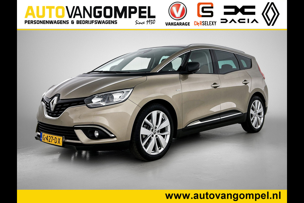 Renault Grand Scénic 1.3 TCe 116PK Limited 1e EIGENAAR | DEALER ONDERHOUDEN | PANORAMDAK | NAVI | PARK. SENSOREN V+A