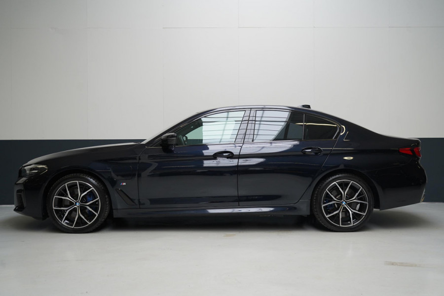 BMW 5 Serie 530e 293pk M Sport Edition | SoH 84% | Leder | Sportstoelen | Elektr.verstl. stoelen | Trekhaak