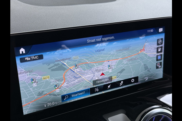 Mercedes-Benz EQA 250 69kWh SOH 97% Lederen Comfortstoel+Verwarmd Camera EASY PACK Elek.Achterklep Navi Ecc Pdc Bus.Solution Luxury Cruise Control High-Perf.-Led Pdc Cruise Control Lmv 18" Isofix DAB Bluetooth Actieve park-assist Dodehoek-assistent Dealeronderhouden 1e Eigenaar