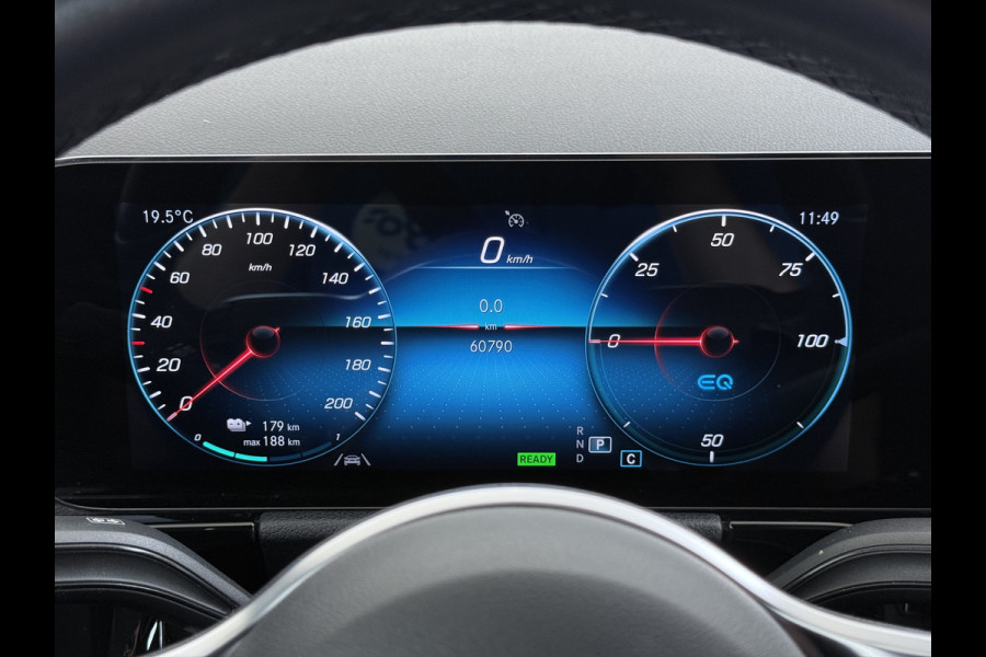 Mercedes-Benz EQA 250 69kWh SOH 97% Lederen Comfortstoel+Verwarmd Camera EASY PACK Elek.Achterklep Navi Ecc Pdc Bus.Solution Luxury Cruise Control High-Perf.-Led Pdc Cruise Control Lmv 18" Isofix DAB Bluetooth Actieve park-assist Dodehoek-assistent Dealeronderhouden 1e Eigenaar