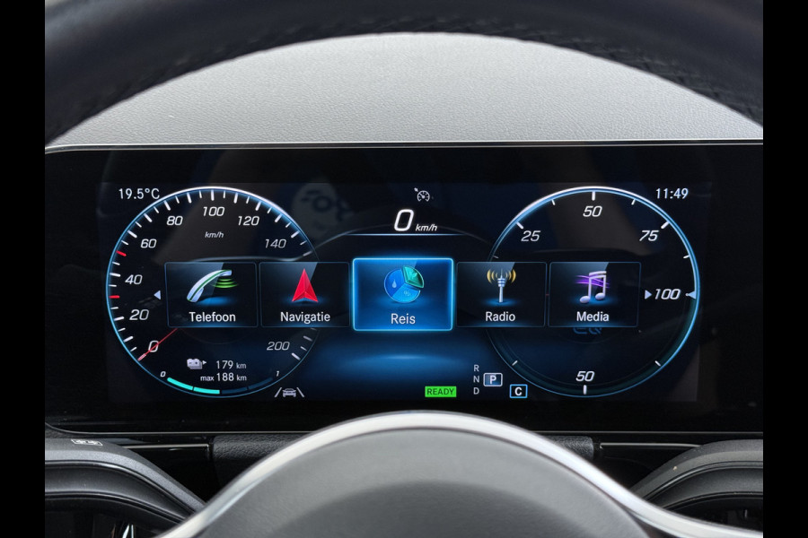 Mercedes-Benz EQA 250 69kWh SOH 97% Lederen Comfortstoel+Verwarmd Camera EASY PACK Elek.Achterklep Navi Ecc Pdc Bus.Solution Luxury Cruise Control High-Perf.-Led Pdc Cruise Control Lmv 18" Isofix DAB Bluetooth Actieve park-assist Dodehoek-assistent Dealeronderhouden 1e Eigenaar