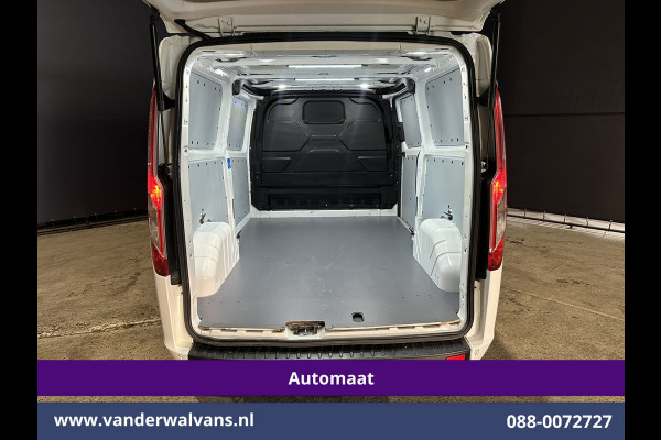 Ford Transit Custom 2.0 TDCI 131pk Automaat L2H1 Euro6 Airco | Xenon | Camera | Apple Carplay | LED | Adaptive Cruisecontrol | Trekhaak Android Auto, Stoelverwarming, Verwarmde voorruit, Dakdragers, Parkeersensoren, Bijrijdersbank, Achterklep