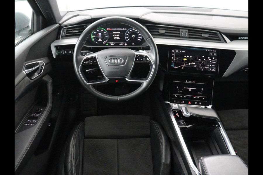 Audi e-tron Sportback 50 quattro S edition 71 kWh | SOH 90.4% | Panoramadak | Adaptive cruise | Matrix LED | Elek. Stoelen | Memory | Stoelverwarming | Camera | DAB | Leder/Alcantara | Camera | S Line