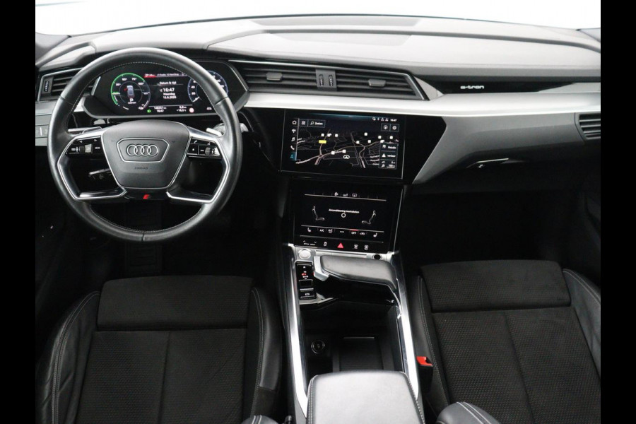 Audi e-tron Sportback 50 quattro S edition 71 kWh | SOH 90.4% | Panoramadak | Adaptive cruise | Matrix LED | Elek. Stoelen | Memory | Stoelverwarming | Camera | DAB | Leder/Alcantara | Camera | S Line