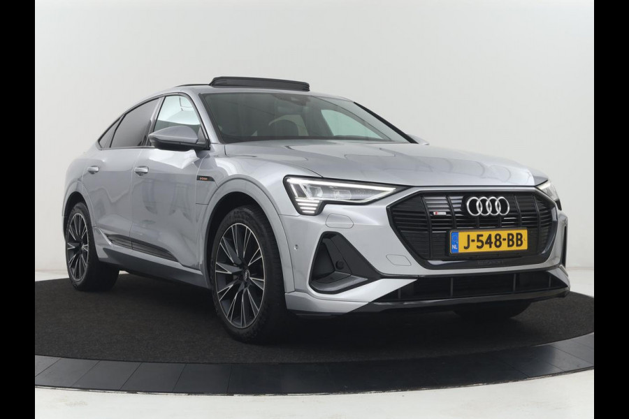 Audi e-tron Sportback 50 quattro S edition 71 kWh | SOH 90.4% | Panoramadak | Adaptive cruise | Matrix LED | Elek. Stoelen | Memory | Stoelverwarming | Camera | DAB | Leder/Alcantara | Camera | S Line