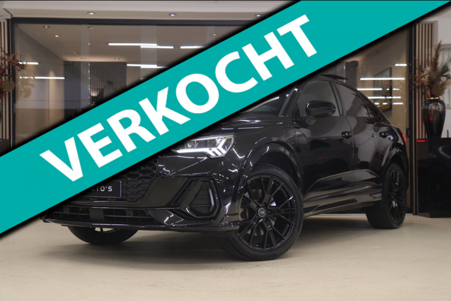 Audi Q3 Sportback 45 TFSI e S-Line PANO/SFEER/CAM/ACC/LANEASSIT/LEER/VOL
