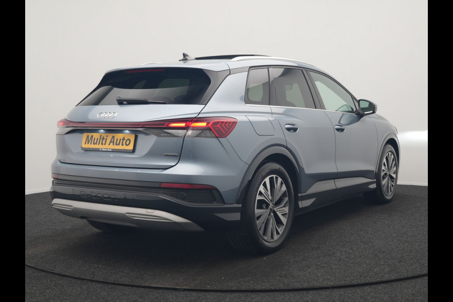 Audi Q4 e-tron 45 Quattro Edition 82 kWh 265pk Dealer O.H. | Trekhaak Af Fabriek | Panodak | S Line Interieur | Adaptive Cruise | Camera | Sportstoelen Memory & Verwarmd | Sfeerverlichting | Keyless | Navigatie | DAB |