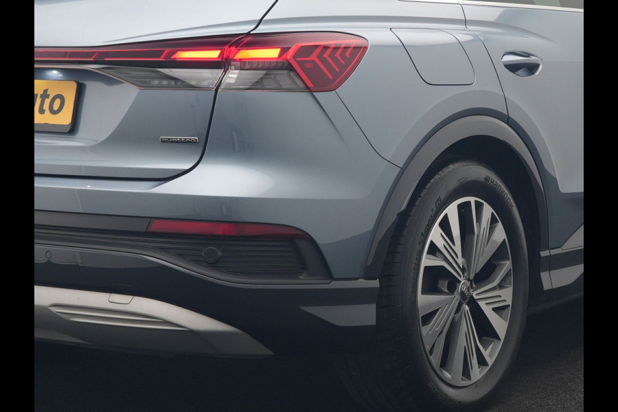 Audi Q4 e-tron 45 Quattro Edition 82 kWh 265pk Dealer O.H. | Trekhaak Af Fabriek | Panodak | S Line Interieur | Adaptive Cruise | Camera | Sportstoelen Memory & Verwarmd | Sfeerverlichting | Keyless | Navigatie | DAB |