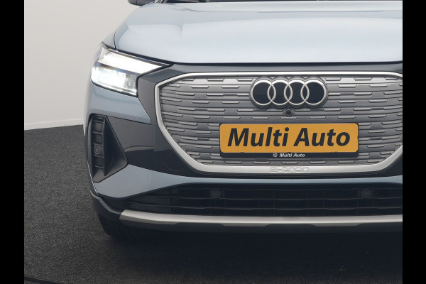 Audi Q4 e-tron 45 Quattro Edition 82 kWh 265pk Dealer O.H. | Trekhaak Af Fabriek | Panodak | S Line Interieur | Adaptive Cruise | Camera | Sportstoelen Memory & Verwarmd | Sfeerverlichting | Keyless | Navigatie | DAB |