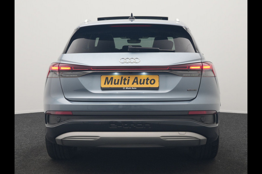 Audi Q4 e-tron 45 Quattro Edition 82 kWh 265pk Dealer O.H. | Trekhaak Af Fabriek | Panodak | S Line Interieur | Adaptive Cruise | Camera | Sportstoelen Memory & Verwarmd | Sfeerverlichting | Keyless | Navigatie | DAB |