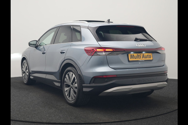 Audi Q4 e-tron 45 Quattro Edition 82 kWh 265pk Dealer O.H. | Trekhaak Af Fabriek | Panodak | S Line Interieur | Adaptive Cruise | Camera | Sportstoelen Memory & Verwarmd | Sfeerverlichting | Keyless | Navigatie | DAB |