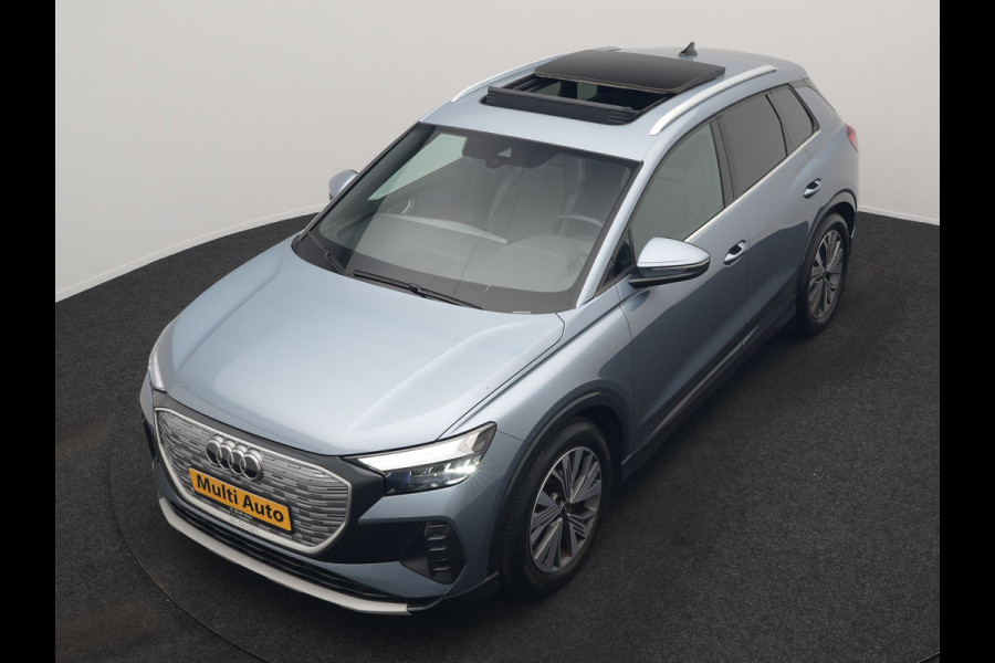 Audi Q4 e-tron 45 Quattro Edition 82 kWh 265pk Dealer O.H. | Trekhaak Af Fabriek | Panodak | S Line Interieur | Adaptive Cruise | Camera | Sportstoelen Memory & Verwarmd | Sfeerverlichting | Keyless | Navigatie | DAB |