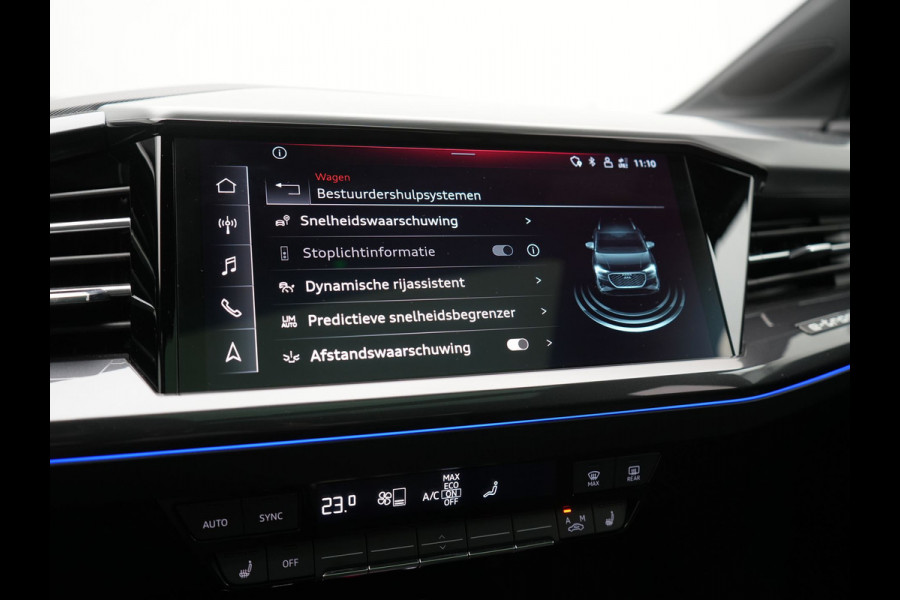 Audi Q4 e-tron 45 Quattro Edition 82 kWh 265pk Dealer O.H. | Trekhaak Af Fabriek | Panodak | S Line Interieur | Adaptive Cruise | Camera | Sportstoelen Memory & Verwarmd | Sfeerverlichting | Keyless | Navigatie | DAB |