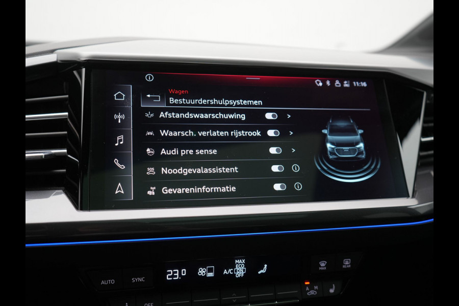 Audi Q4 e-tron 45 Quattro Edition 82 kWh 265pk Dealer O.H. | Trekhaak Af Fabriek | Panodak | S Line Interieur | Adaptive Cruise | Camera | Sportstoelen Memory & Verwarmd | Sfeerverlichting | Keyless | Navigatie | DAB |