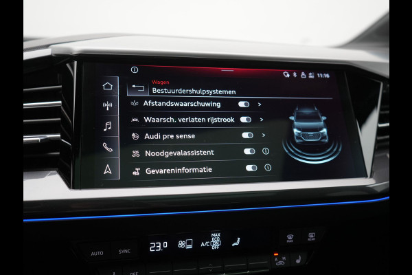 Audi Q4 e-tron 45 Quattro Edition 82 kWh 265pk Dealer O.H. | Trekhaak Af Fabriek | Panodak | S Line Interieur | Adaptive Cruise | Camera | Sportstoelen Memory & Verwarmd | Sfeerverlichting | Keyless | Navigatie | DAB |