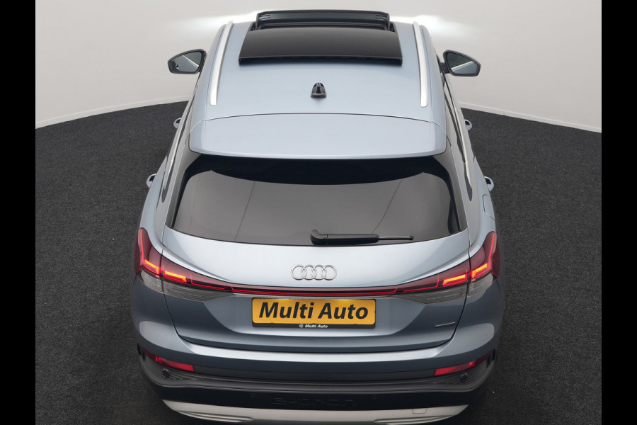 Audi Q4 e-tron 45 Quattro Edition 82 kWh 265pk Dealer O.H. | Trekhaak Af Fabriek | Panodak | S Line Interieur | Adaptive Cruise | Camera | Sportstoelen Memory & Verwarmd | Sfeerverlichting | Keyless | Navigatie | DAB |