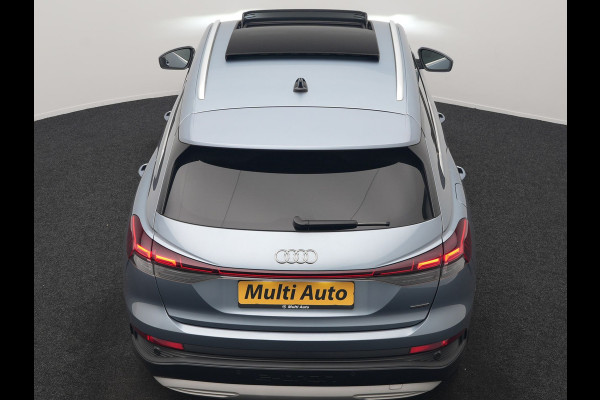 Audi Q4 e-tron 45 Quattro Edition 82 kWh 265pk Dealer O.H. | Trekhaak Af Fabriek | Panodak | S Line Interieur | Adaptive Cruise | Camera | Sportstoelen Memory & Verwarmd | Sfeerverlichting | Keyless | Navigatie | DAB |