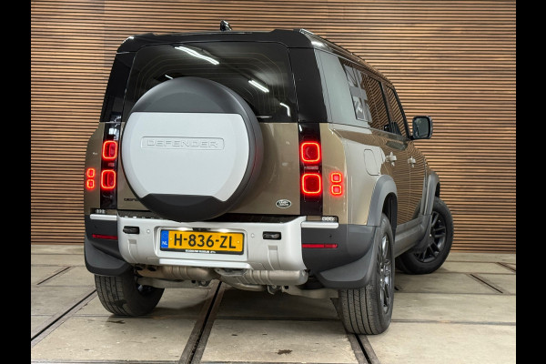 Land Rover Defender 110 2.0 D200 110 | Pano | PPF | Meridian | Trekhaak | Carplay | Geel kenteken