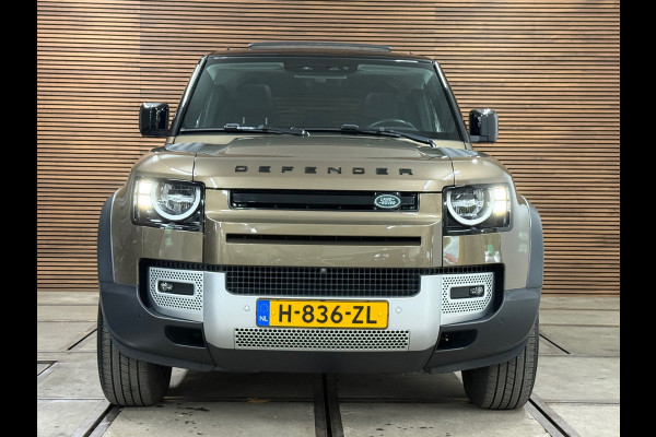Land Rover Defender 110 2.0 D200 110 | Pano | PPF | Meridian | Trekhaak | Carplay | Geel kenteken