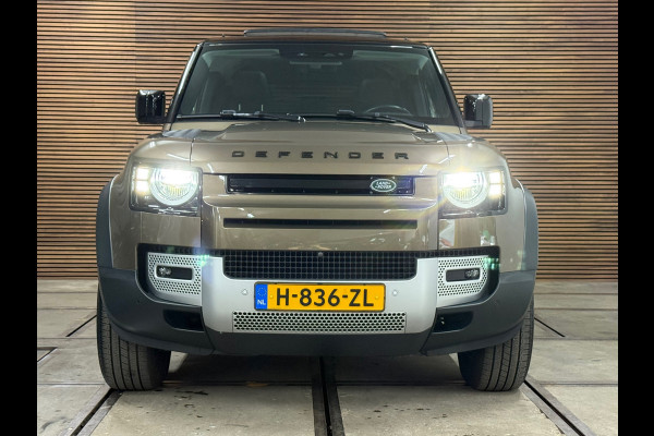 Land Rover Defender 110 2.0 D200 110 | Pano | PPF | Meridian | Trekhaak | Carplay | Geel kenteken