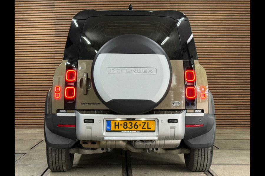 Land Rover Defender 110 2.0 D200 110 | Pano | PPF | Meridian | Trekhaak | Carplay | Geel kenteken