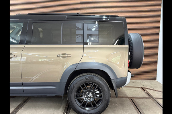 Land Rover Defender 110 2.0 D200 110 | Pano | PPF | Meridian | Trekhaak | Carplay | Geel kenteken