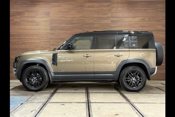 Land Rover Defender 110 2.0 D200 110 | Pano | PPF | Meridian | Trekhaak | Carplay | Geel kenteken