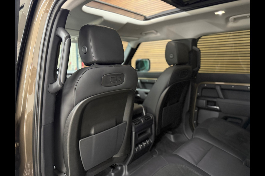 Land Rover Defender 110 2.0 D200 110 | Pano | PPF | Meridian | Trekhaak | Carplay | Geel kenteken