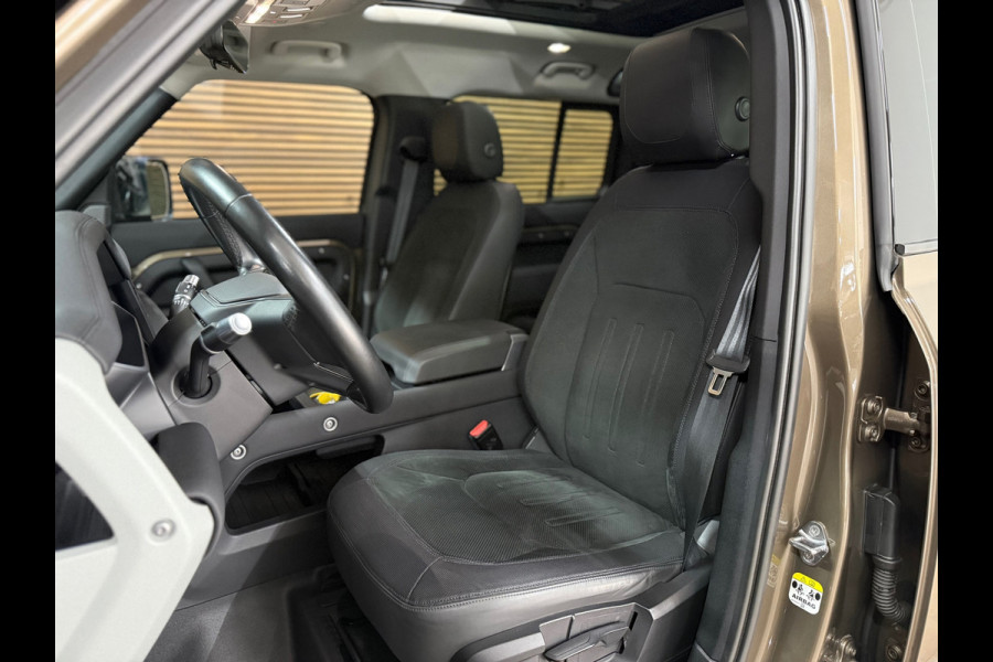 Land Rover Defender 110 2.0 D200 110 | Pano | PPF | Meridian | Trekhaak | Carplay | Geel kenteken