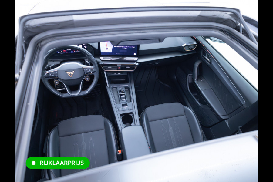 CUPRA Leon Sportstourer 1.4 e-Hybrid VZ Performance | Pano dak | Elec. klep | Stoel- & stuurverw. | Travel assist | Camera | PDC V+A | DAB, Draadloze tel. alder, Sfeerverlichting