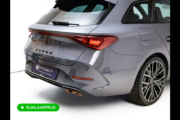 CUPRA Leon Sportstourer 1.4 e-Hybrid VZ Performance | Pano dak | Elec. klep | Stoel- & stuurverw. | Travel assist | Camera | PDC V+A | DAB, Draadloze tel. alder, Sfeerverlichting