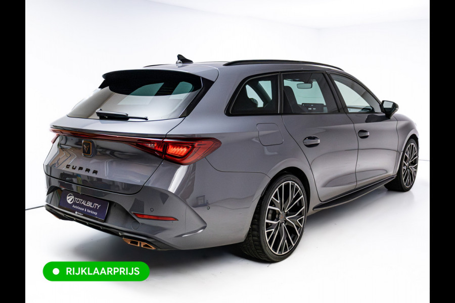 CUPRA Leon Sportstourer 1.4 e-Hybrid VZ Performance | Pano dak | Elec. klep | Stoel- & stuurverw. | Travel assist | Camera | PDC V+A | DAB, Draadloze tel. alder, Sfeerverlichting