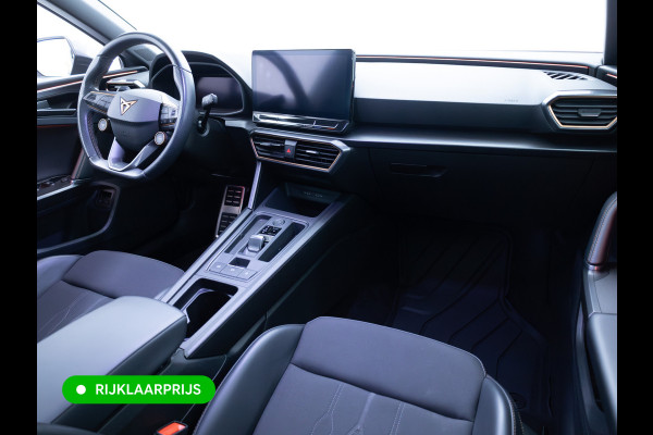CUPRA Leon Sportstourer 1.4 e-Hybrid VZ Performance | Pano dak | Elec. klep | Stoel- & stuurverw. | Travel assist | Camera | PDC V+A | DAB, Draadloze tel. alder, Sfeerverlichting