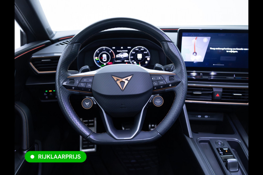 CUPRA Leon Sportstourer 1.4 e-Hybrid VZ Performance | Pano dak | Elec. klep | Stoel- & stuurverw. | Travel assist | Camera | PDC V+A | DAB, Draadloze tel. alder, Sfeerverlichting