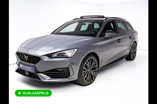 CUPRA Leon Sportstourer 1.4 e-Hybrid VZ Performance | Pano dak | Elec. klep | Stoel- & stuurverw. | Travel assist | Camera | PDC V+A | DAB, Draadloze tel. alder, Sfeerverlichting