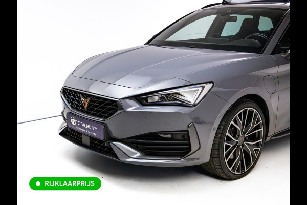CUPRA Leon Sportstourer 1.4 e-Hybrid VZ Performance | Pano dak | Elec. klep | Stoel- & stuurverw. | Travel assist | Camera | PDC V+A | DAB, Draadloze tel. alder, Sfeerverlichting