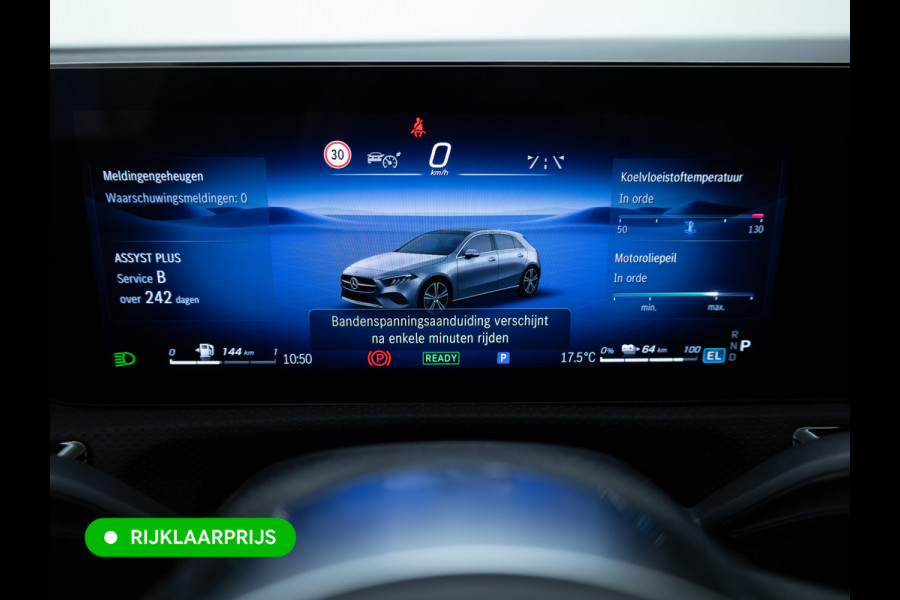 Mercedes-Benz A-Klasse 250 e Business Solution Luxury 218 PK | Adaptieve Cruise | Stoel- & Stuurverwarming | Camara | Navigatie | App. connect | Climate control | Automatisch inparkeren