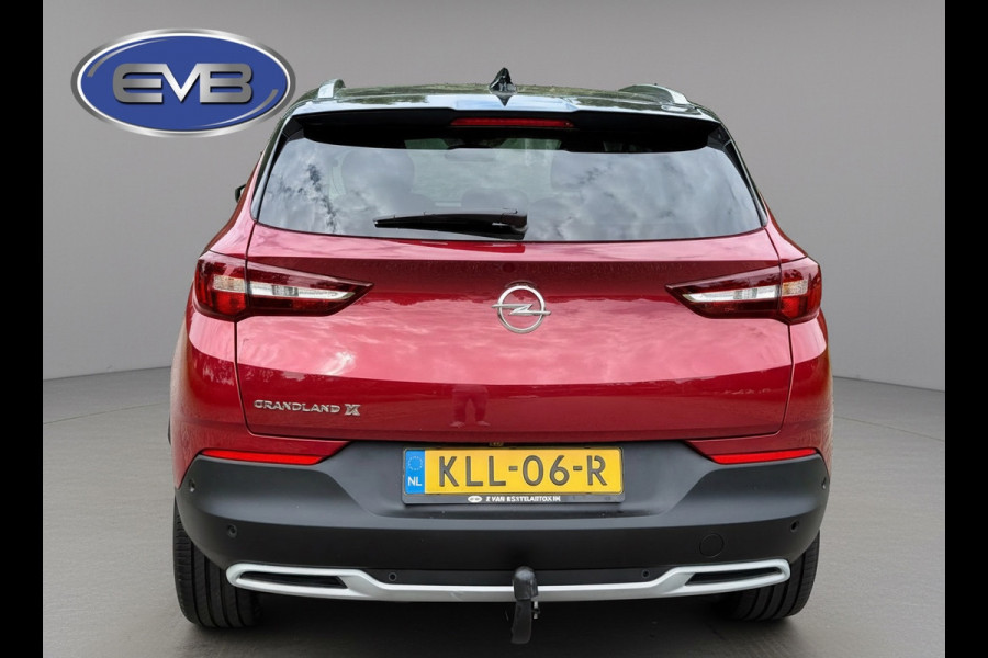 Opel Grandland X 1.2 Turbo Ultimate, 31000 km, achteruitrijcamera, trekhaak, navigatie, 1/2 leder, nieuwstaat