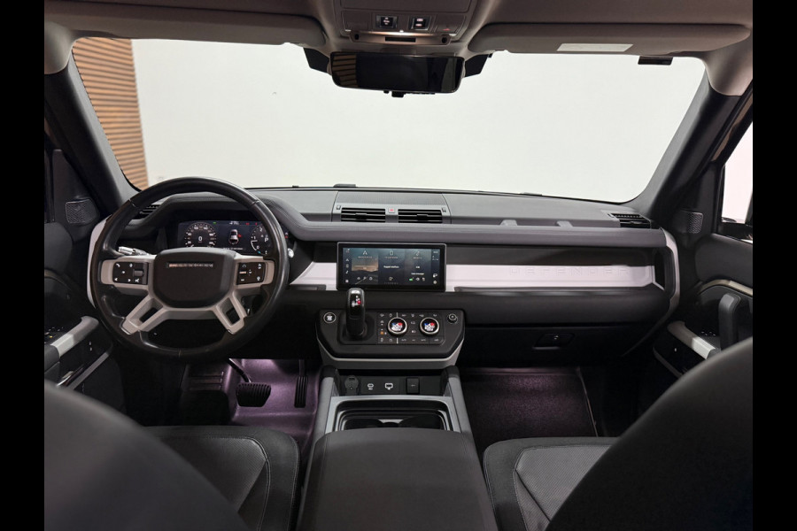 Land Rover Defender 110 2.0 D240 110 SE | Pano | Leer| Memory | Luchtvering | 360° Camera | Meridian | incl btw geel kenteken