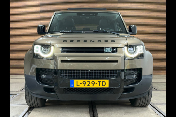 Land Rover Defender 110 2.0 D240 110 SE | Pano | Leer| Memory | Luchtvering | 360° Camera | Meridian | incl btw geel kenteken